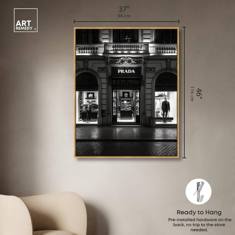 Fashion Presence Canvas by Art Remedy