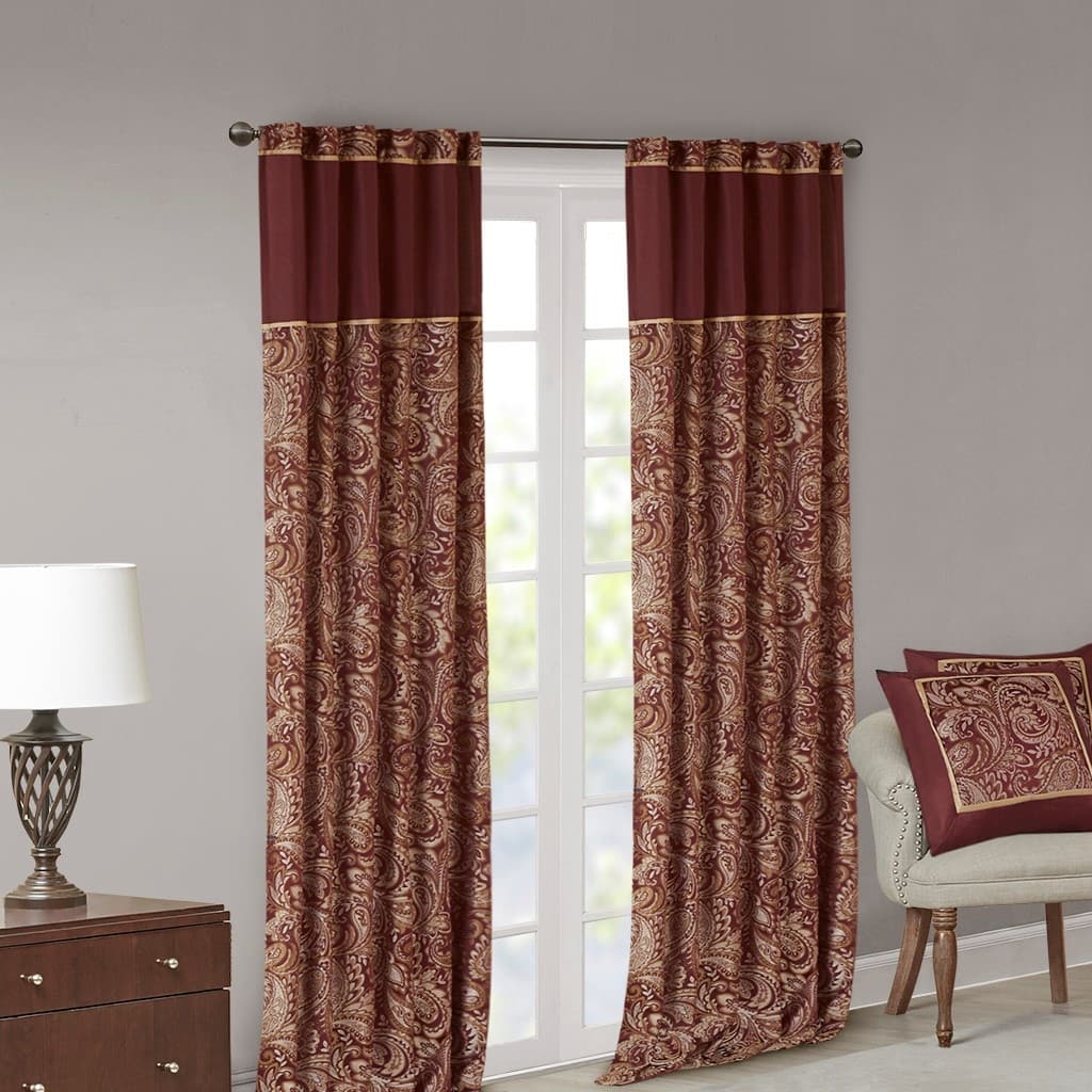 Jacquard Curtain Panel