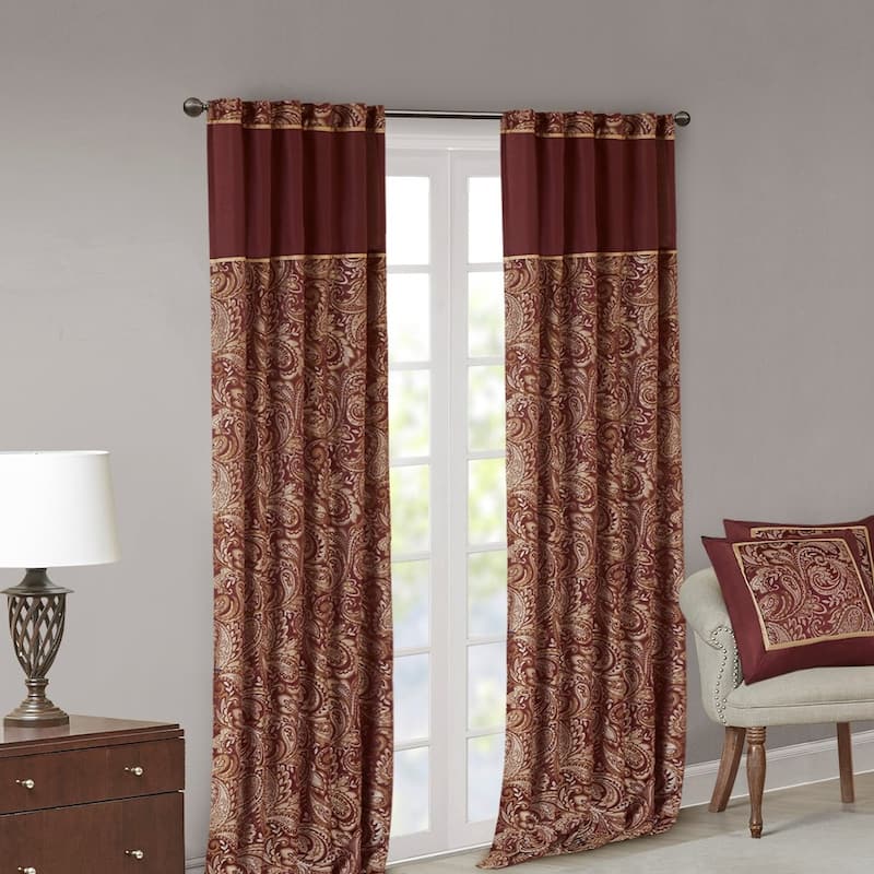 Jacquard Curtain Panel