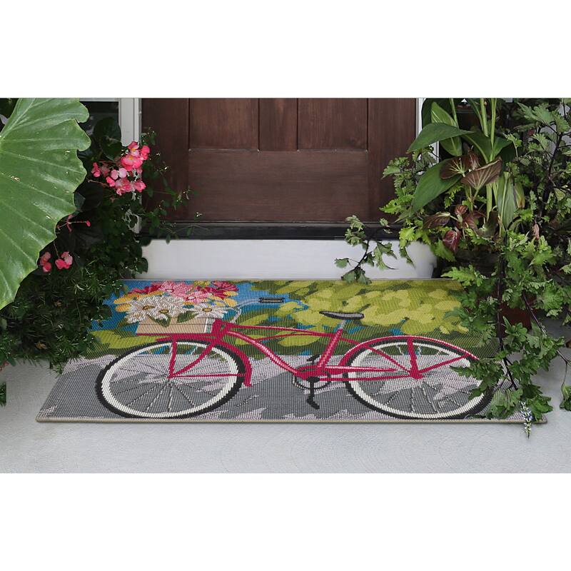 Liora Manne Esencia Summer Ride Indoor/Outdoor Mat - 2'5" x 3'11"