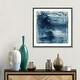 preview thumbnail 17 of 16, iCanvas "Indigo Square" by Lesia Binkin Framed
