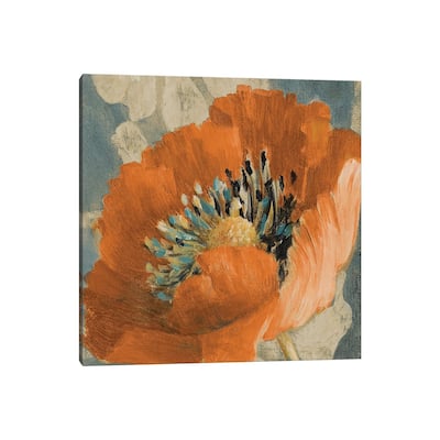 iCanvas "Orange Poppy" by Lanie Loreth Canvas Print