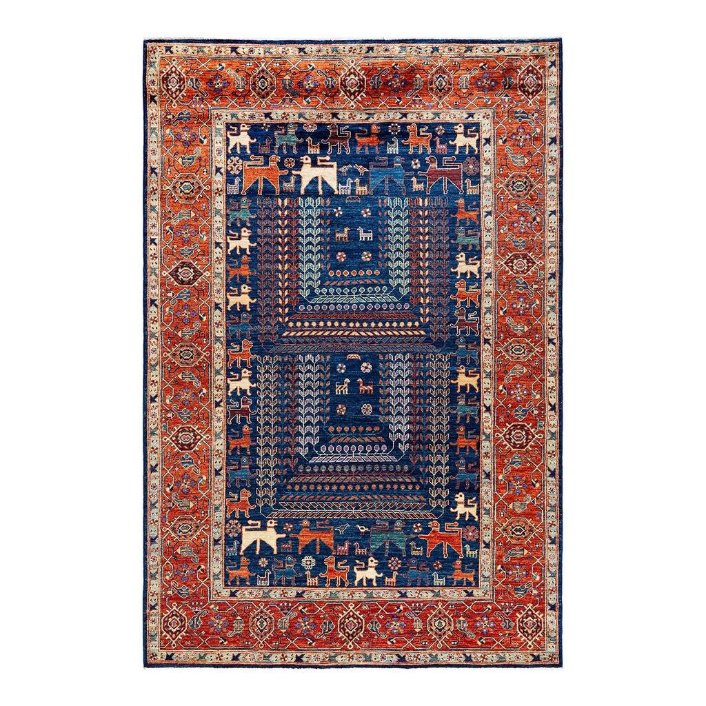 Serapi, One-of-a-Kind Hand-Knotted Area Rug - 5' 10" x 8' 10"