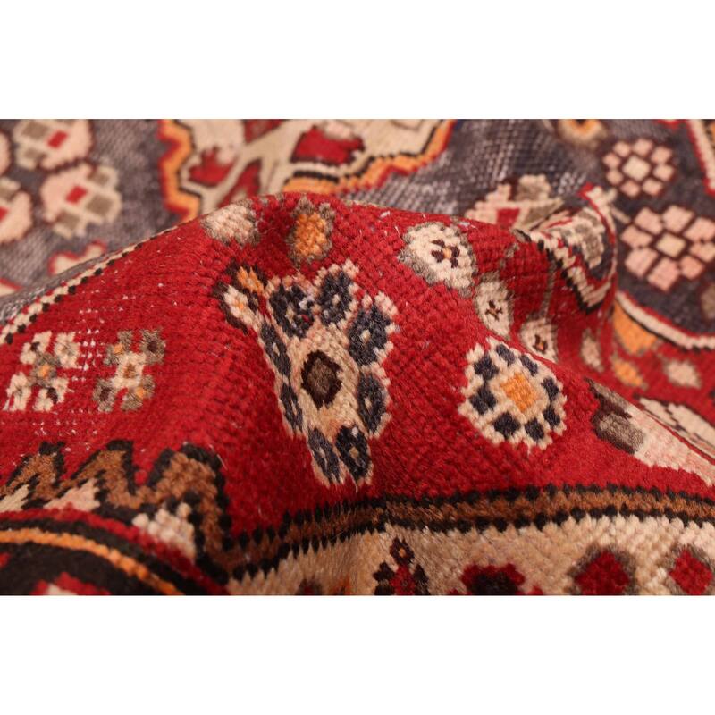 ECARPETGALLERY Hand-knotted Andelz Red Wool Rug - 3'10 x 6'3