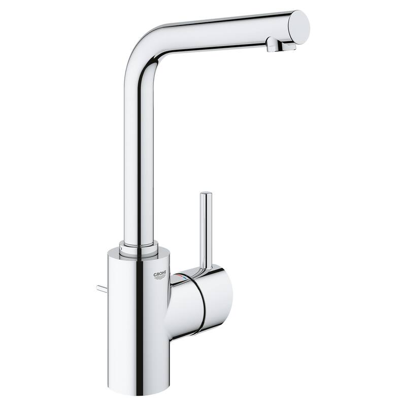 Grohe Concetto 1.2 GPM Single Hole Bathroom Faucet with Pop-Up Drain - Starlight Chrome