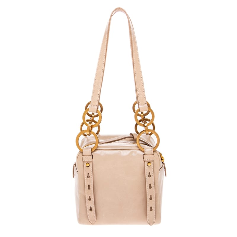 Prada Dangle Mini Leather Tote