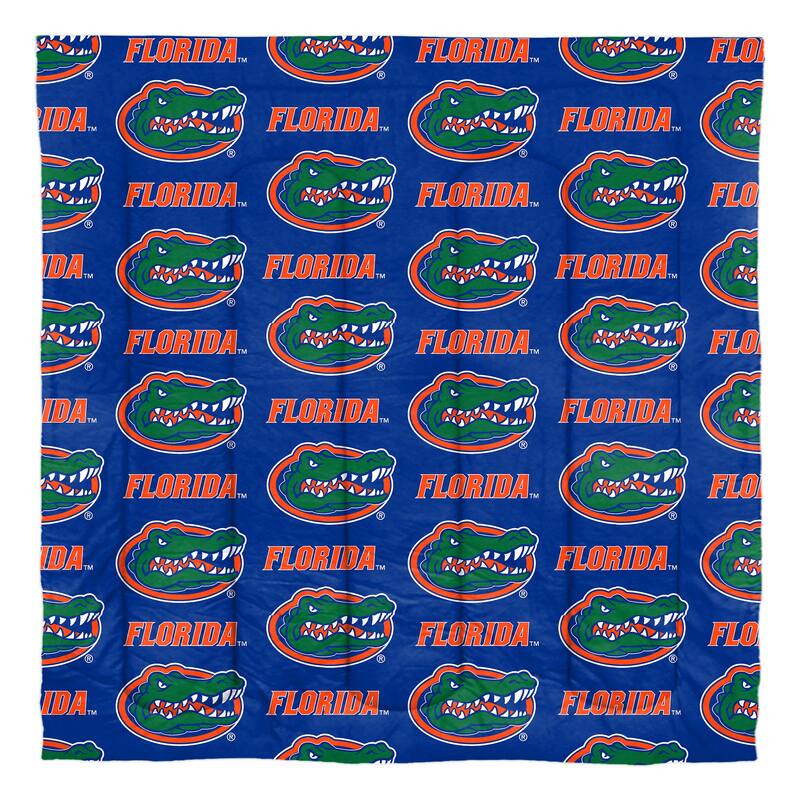 NCAA Rotary 7-piece Queen Bed in a Bag Set