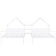 preview thumbnail 6 of 22, Metal Double Twin Size Platform Beds with House-shaped Headboard and a Built-in Nightstand, Two Shared Bed with Storage Shelves