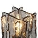 preview thumbnail 10 of 17, Kasy Modern 5-Light Wheel Chandelier Textured Glass Lights for Dining Room - D 26" x H 86" Max