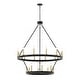preview thumbnail 27 of 80, Acroma 20-light 40In Farmhouse Wagon Wheel Chandelier