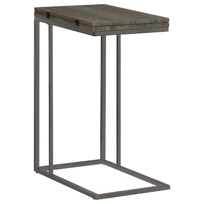 Pedro Expandable C-Shaped Sofa Side Table