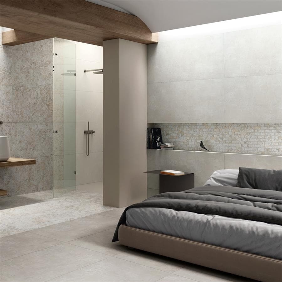 Merola Tile Pictura Frammenti 23-1/2" x 47" Italian Porcelain Floor and Wall Tile