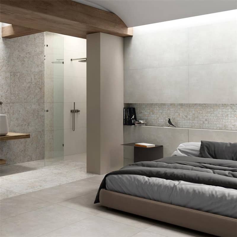 Merola Tile Pictura Luni 23-1/2" x 47" Porcelain Floor and Wall Tile