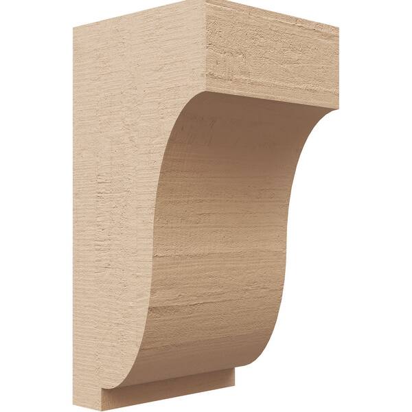 Series 2 Wide Van Buren Rough Cedar Woodgrain TimberThane Corbel