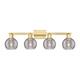 Option Satin Gold / Light Smoke Deco Swirl