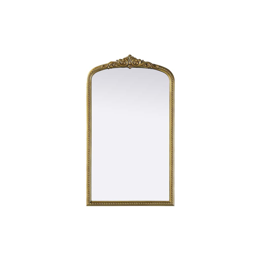 Isabeau Vintage Rectangular Resin Mirror (Large)