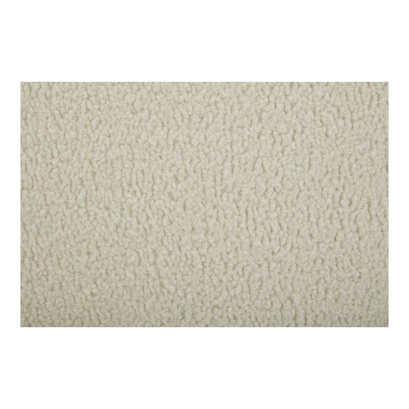 NADAAL STUDIOS Grayson, Accent Chair Polyester and Acrylic Upholstery Solid Wood and Plywood Construction, Splashed White