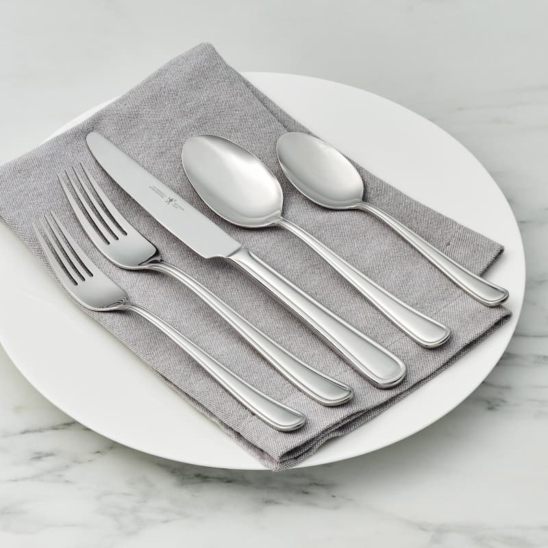 Henckels Cottage 45-pc 18/10 Stainless Steel Flatware Set