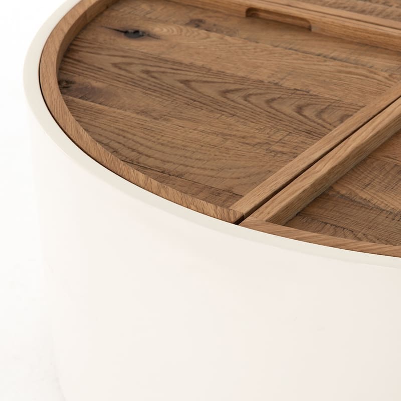 Haven Home Brianna Drum Coffee Table