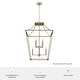 preview thumbnail 5 of 10, Hunter Laurel Ridge 23" 8-Light Lantern Pendant - Entry - Candle, Modern Farmhouse, Contemporary, Transitional