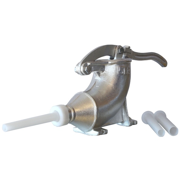 Cast iron shop sausage stuffer