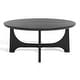 preview thumbnail 17 of 28, SAFAVIEH Couture Sasha Wood Round Coffee Table - 40 in. W x 40 in. D x 18 in. H
