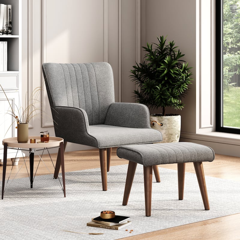 Corvus Latvia Modern Accent Lounge Chair Set