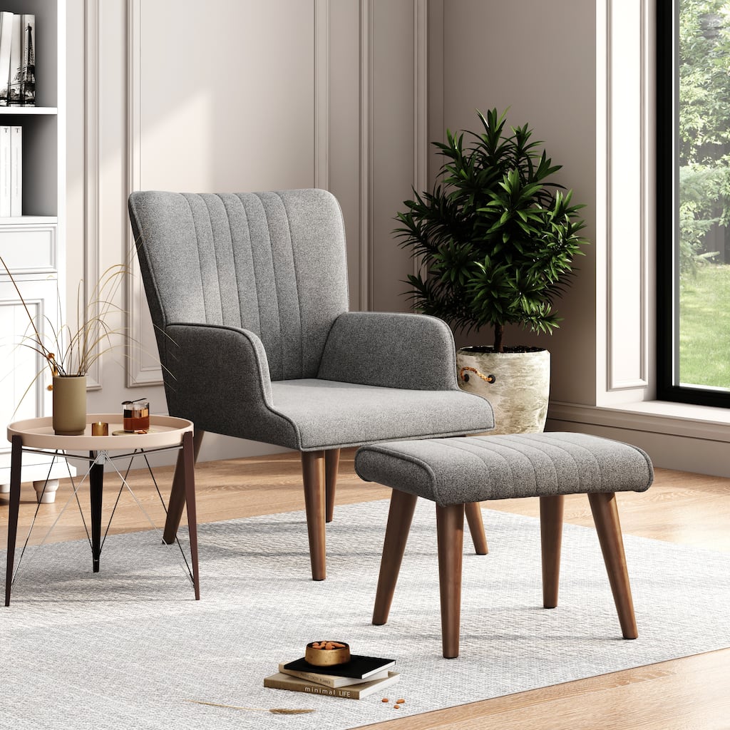 Corvus Latvia Modern Accent Lounge Chair Set