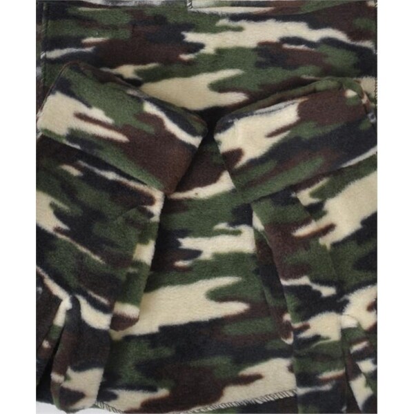 camouflage fleece hat