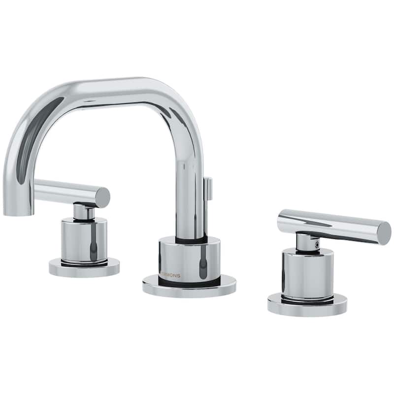 Symmons SLW3522PP Dia 1.0 GPM Dual Handle Widespread Bathroom Faucet - Polished Chrome