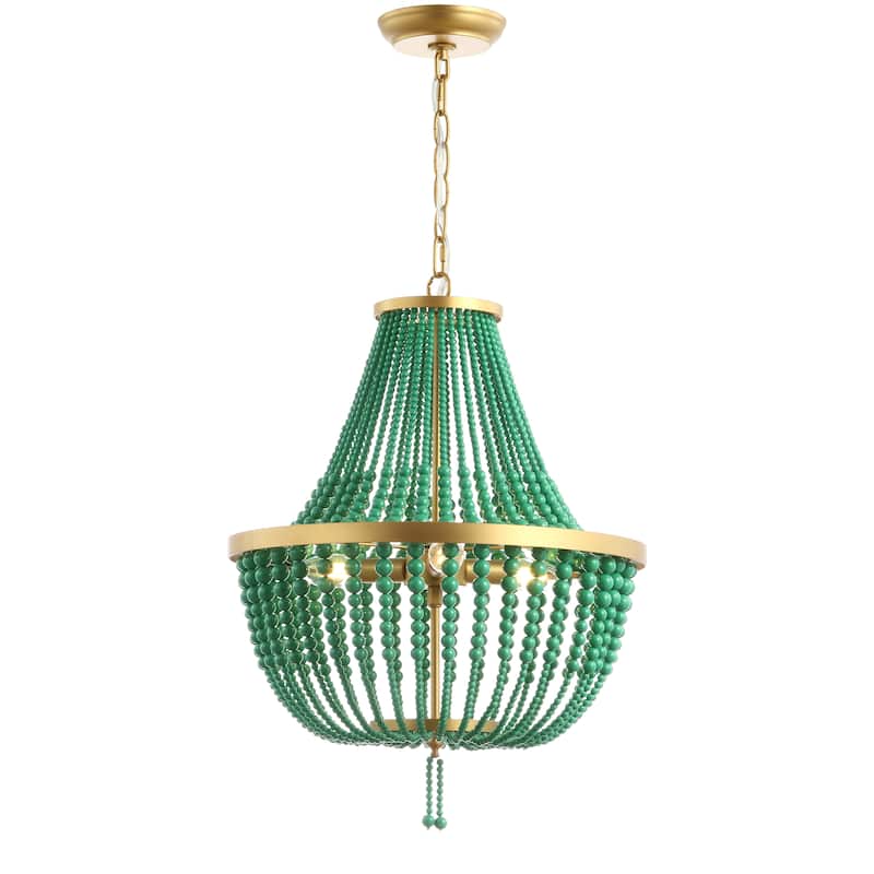 SAFAVIEH Disney Prince 3-light Pendant Chandelier (LED Bulbs Included) - Gold/Green