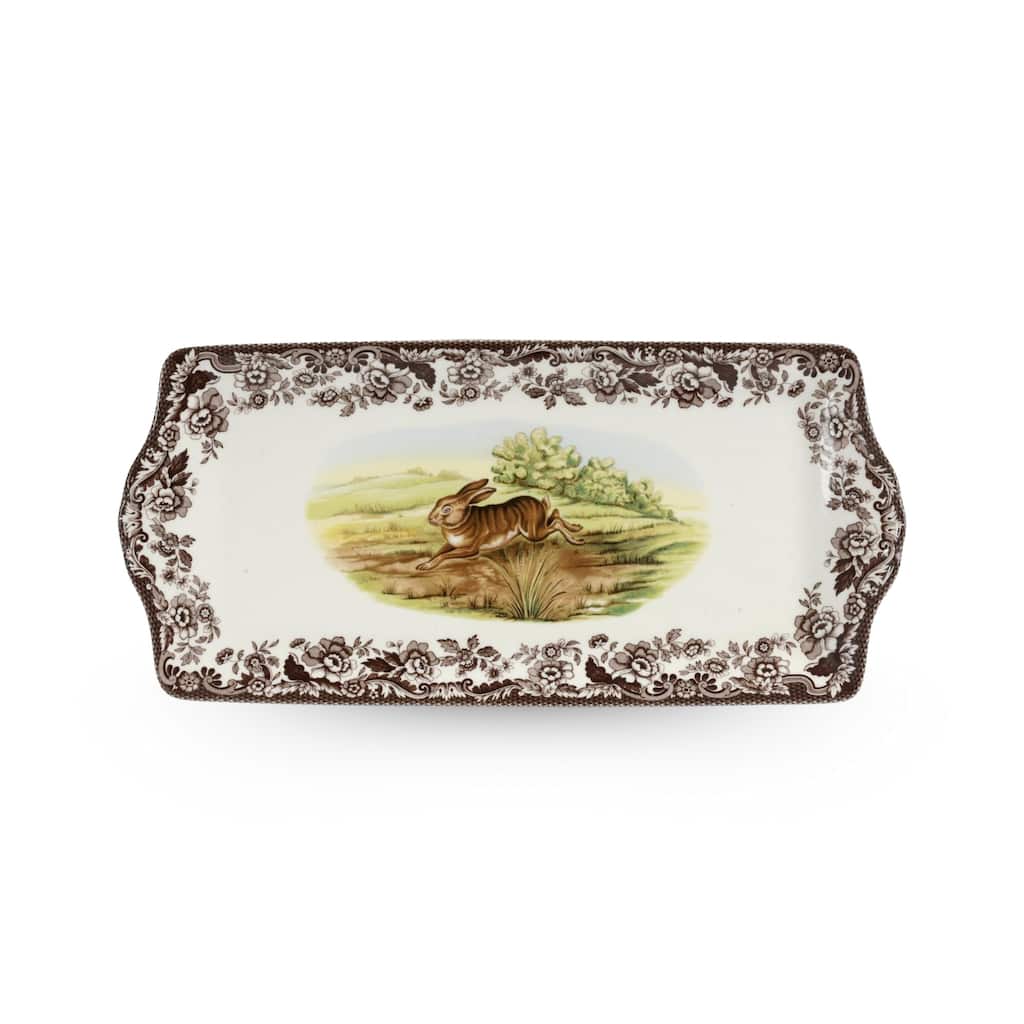 Spode Woodland Collection Sandwich Tray - 13 inch