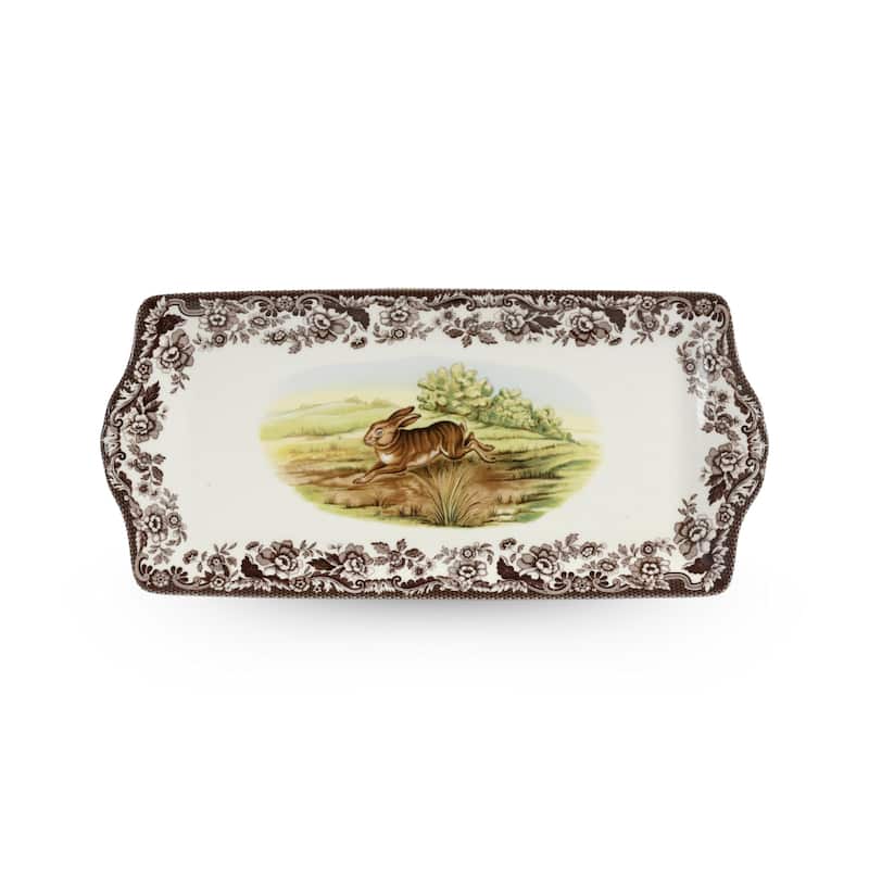 Spode Woodland Collection Sandwich Tray - 13 inch - 13 inch