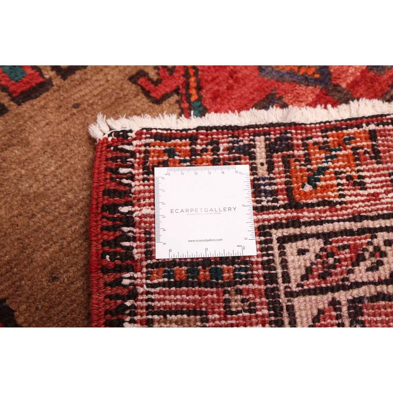 ECARPETGALLERY Hand-knotted Konya Anatolian Brown, Red Wool Rug - 3'8 x 13'11