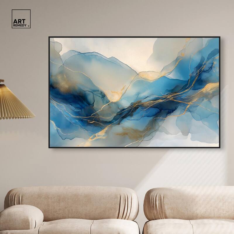 Postmodern Flow II Canvas by Art Remedy