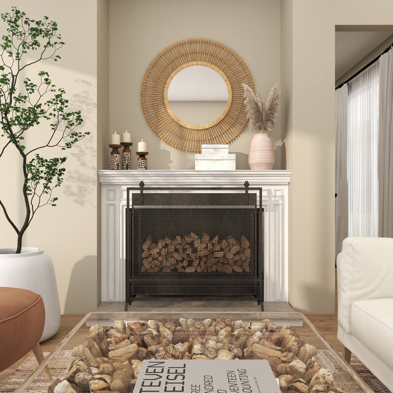 Pink Ceramic Whitewashed Ribbed Decorative Vase