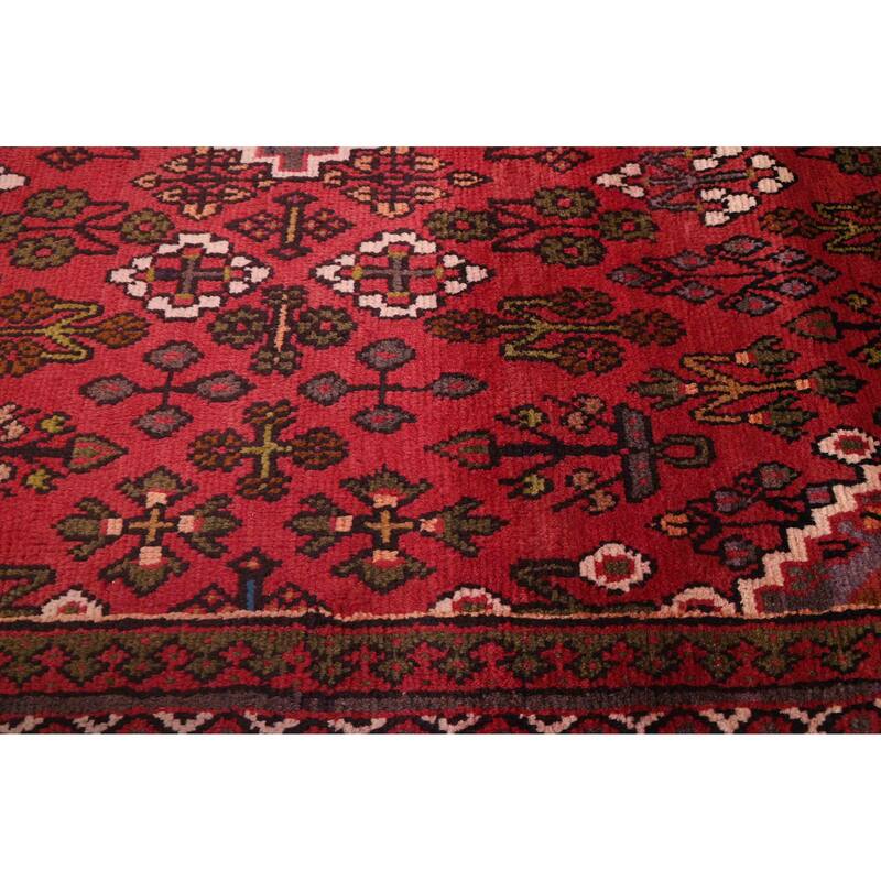 ECARPETGALLERY Hand-knotted Kayseri Vintage Red Wool Rug - 6'10 x 10'4
