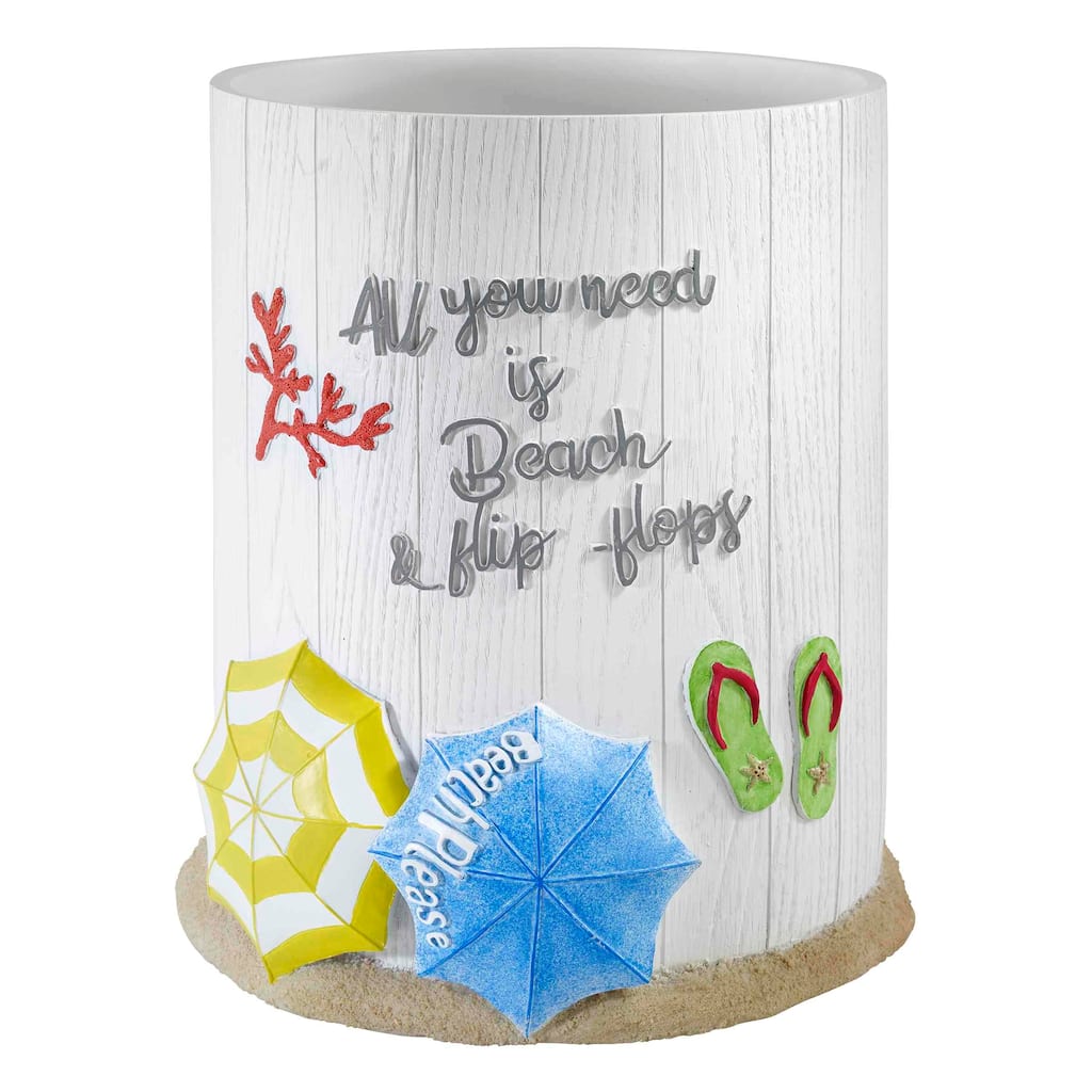 Avanti Linens Beach Mode Wastebasket