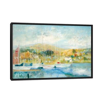 iCanvas "Maritime " by Jill Martin Framed Canvas Print