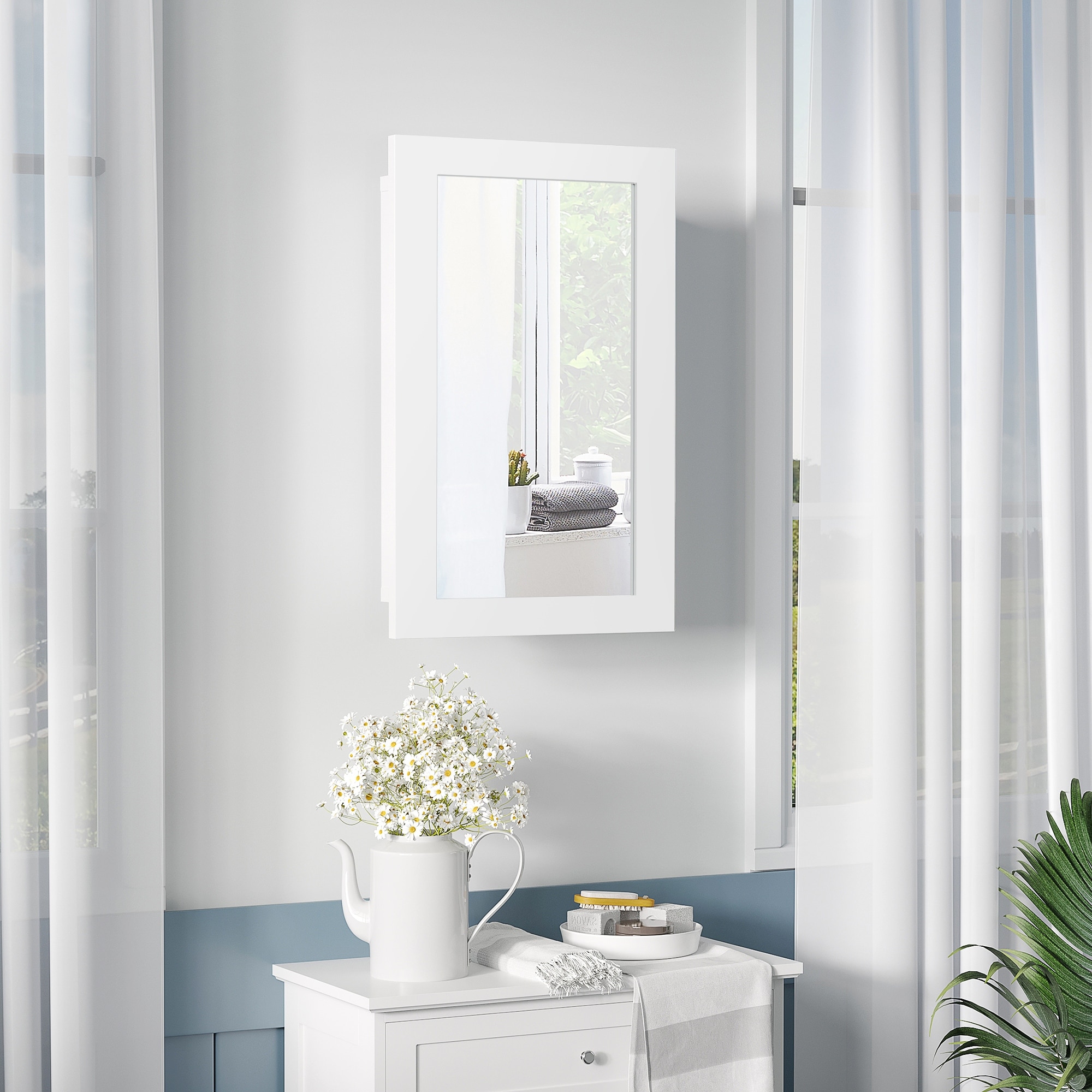 https://ak1.ostkcdn.com/images/products/is/images/direct/37023272bd13f592ba0be7c246447b7f4f2c53c6/kleankin-Wall-Mounted-Medicine-Cabinet-with-Mirror%2C-Bathroom-Mirror-Cabinet-with-Single-Door-and-Adjustable-Shelves%2C-White.jpg