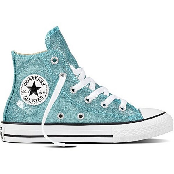 bleached aqua converse