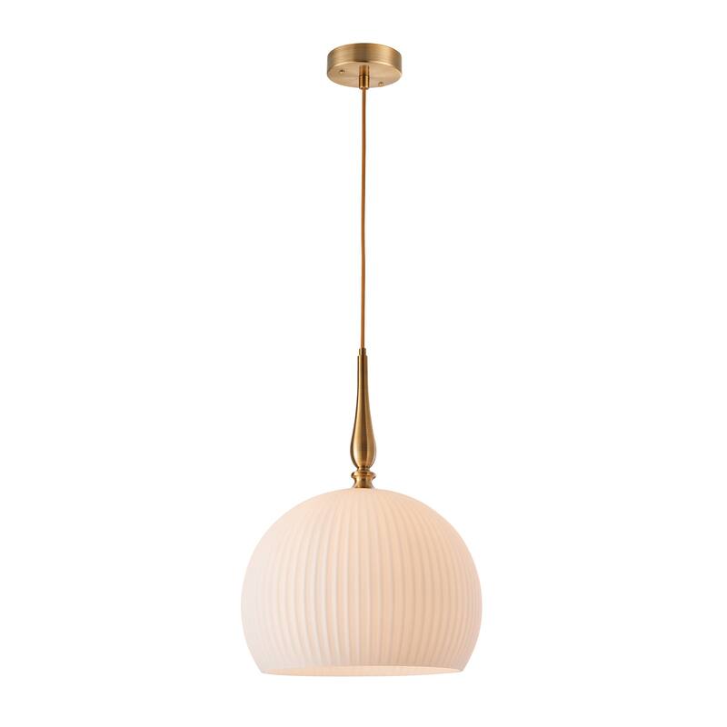 Artcraft Kate 1-Light Pendant - Brushed Brass