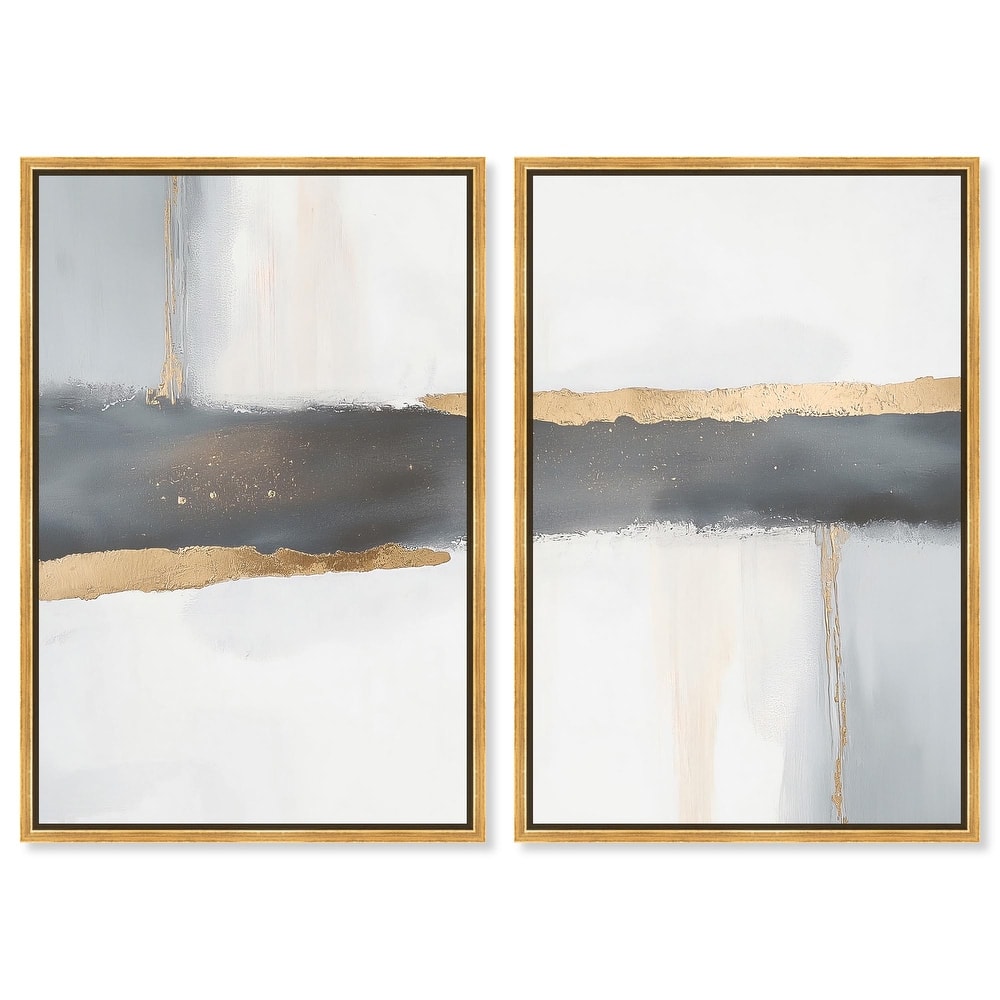 Azure Horizon I Canvas Set of 2 by Art Remedy