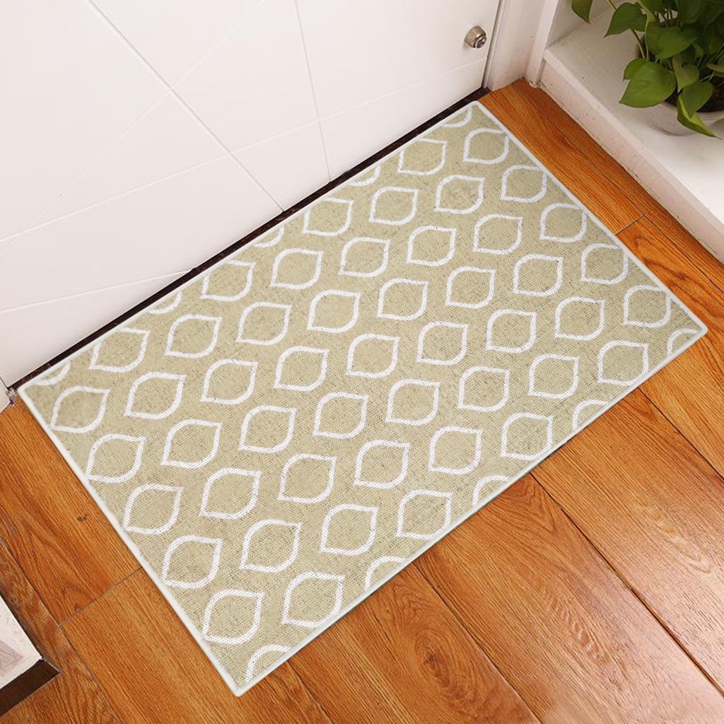 Sussexhome Heavy Duty Ultra Thin Non Slip Washable Cotton Indoor Rug - 2' x 3'