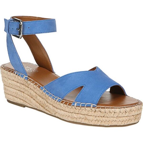 cornflower blue sandals