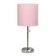 preview thumbnail 96 of 99, Porch & Den Custer Metal/ Fabric Lamp with Charging Outlet