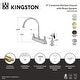 preview thumbnail 3 of 8, Kingston Brass Restoration Centerset Kitchen Faucet