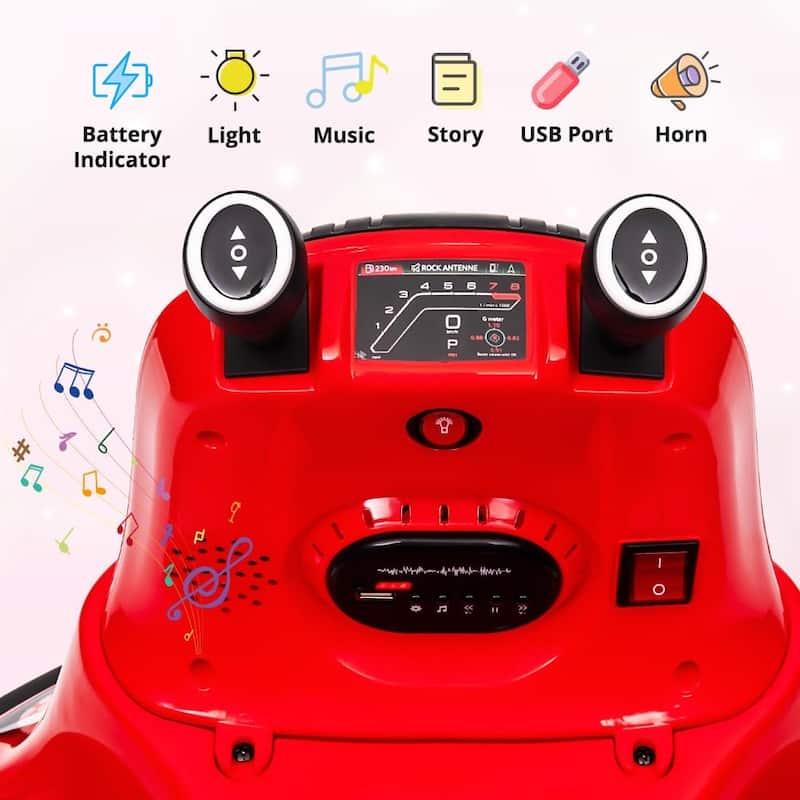 Ride On Bumper Car, Electric Kids Ride On Car with Remote Control