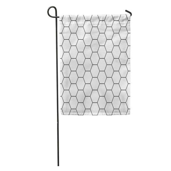 Shop Boho Abstract Geometric Black And White Hipster Hexagon