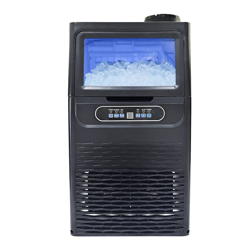 Commercial Ice Maker Machine, Freestanding Ice Maker includes Scoop for Home Office Restaurant Bar